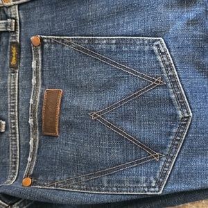 Wrangler Retro Slim Straight Leg Jeans Size 38x36